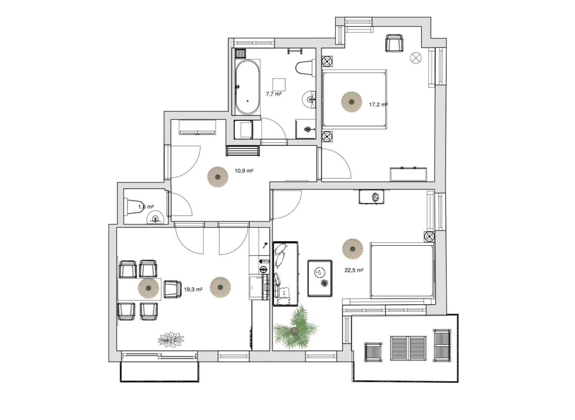 Pineapple Apartments Dresden Zwinger VIII - 85 Qm - 1X Free Parking Eksteriør bilde